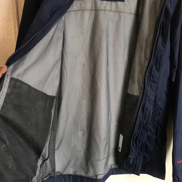 North Face Windbreaker Hooded Jacket Blue Boy’s Size XL / Great Condition - Picture 10 of 13